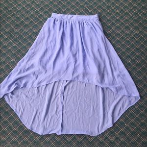 Light Blue Skirt
